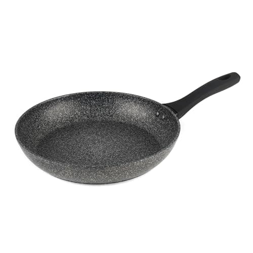 Image of Salter BW05747 Megastone 28 cm Frying Pan – 10 x Tougher Non-Stick, Large Cooking Pan, PFOA-Free Forged Aluminium, Suitable for All Cooking Hobs, Dishwasher & Metal Utensil Safe, Soft Touch Handle