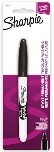 Image of Sharpie Laundry Permanent Marker Fine Tip - Black