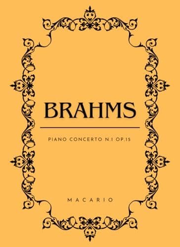 Image of Brahms Piano Concerto n.1 op.15: Score for 2 Piano
