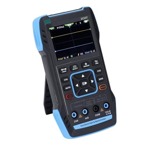 Image of Dioche 2c53t Digital Oscilloscope Multimeter 3-in-1 19999 Counts 250MS/s Portable Handheld Oscilloscope & Multimeter & DDS Waveform Generator