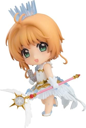 Image of Good Smile Company Nendoroid Card Captor Sakura, Clear Card Version, Kinomoto Sakura, Clear Version, Non-scale, Plastic, Pre-painted Action Figure, Resale