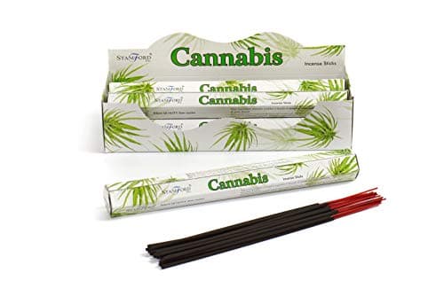 Image of Stamford Cannabis Incense, 20 Sticks x 6 Packs