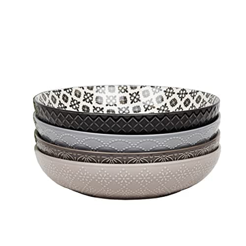 Image of Widdop Home Living Set of 4 Pasta Bowls