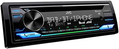 Image of JVC KD-DB912BT CD Car Radio with DAB+ & Bluetooth Hands-Free Kit (Alexa Built-in, Sound Processor, USB, AUX-In, 4 x 50 Watt, VAR Lighting, without Antenna)