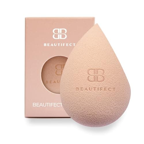 Image of Beautifect Blender - Beauty Blender with Triple Action - Multi-Use Makeup Sponge for Women - Airbrush Finish Foundation Sponge for Blending and Contouring Makeup