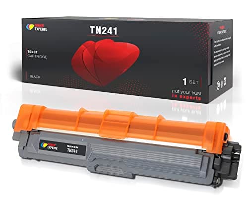 Image of TONER EXPERTE TN241 TN-241 Toner Cartridge Replacement for Brother TN241BK TN-241BK Compatible with DCP-9015CDW DCP-9020CDW HL-3140CW HL-3150CDW HL-3170CDW MFC-9330CDW MFC-9340CDW (1 Black)