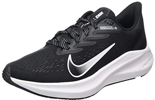 Image of Nike Zoom Winflo 7, Men's Running Shoe, Black/White-Anthracite, 7 UK (41 EU)