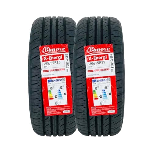Image of BANOZE X-Energi 195/55 R15 85V Car Tyres – High Grip, Fuel Efficient, Low Noise, Durable Tread – V-Rated (149mph) – 1955515 (2)