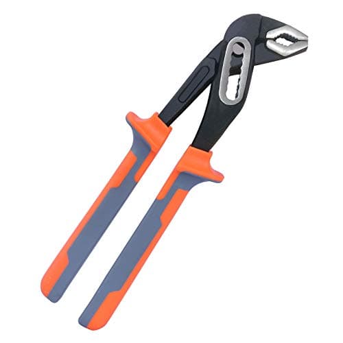 Image of Sharp-tec Water Pump Pliers 200mm, Quick Adjustable Pipe Grips, Slip Joint Plumbing Wrench, Tongue and Groove Pliers with Large Jaw Capacity and Non Slip Handle