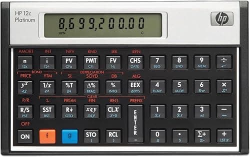 Image of 12C Financial Calculator (Platinum Version)