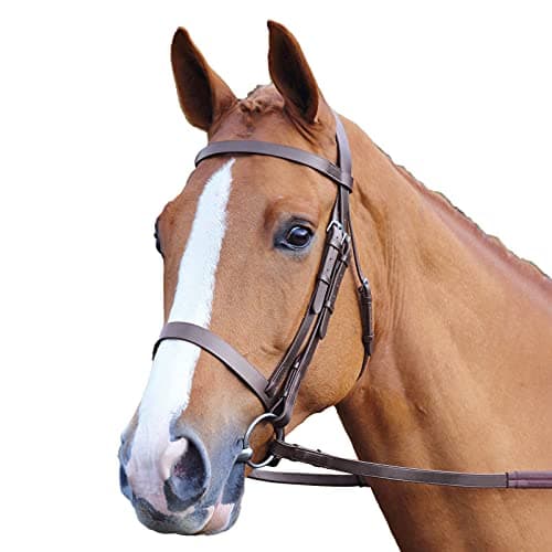 Image of Shires Velociti Gara Plain Bridle