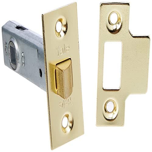 Image of Yale Locks YALPM888B30 3-Inch Brass Finish Mortice Latch