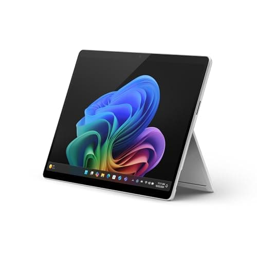Image of Microsoft Surface Pro (power supply included) | Copilot+ PC | 13” Touchscreen | Snapdragon® X Plus (10 cores) | 16GB Memory | 256GB SSD | Device only | 2024 Model, 11th Edition | Platinum