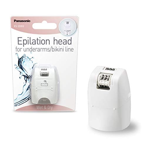 Image of Panasonic ES-2D03 Epilator Attachment/Extra Narrow Epilation Surface for Armpits and Bikini Zone/Attachment for All Epilators of The EY and EL Series
