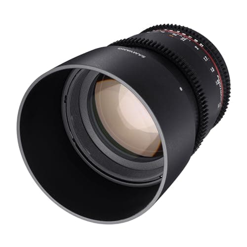 Image of Samyang MF 85mm T1.5 VDSLR II Manual Focus Cine Lens for Canon EF
