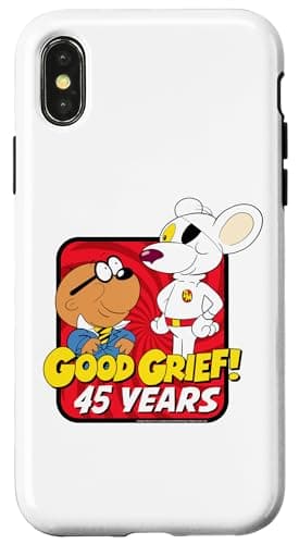 Image of Danger Mouse & Penfold Good Grief! 45th Anniversary Case for iPhone X/XS