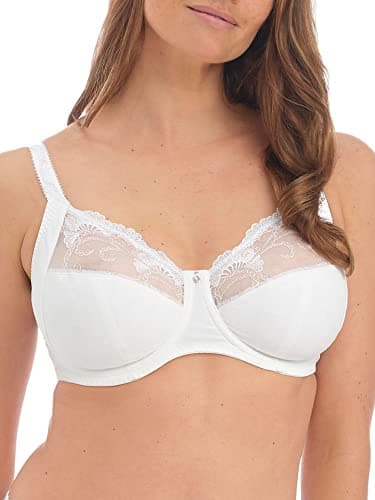 Image of Fantasie Women's Jocelyn Underwire Full Cup Side Support Bra, White, 30D