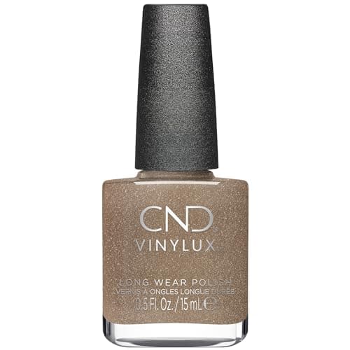 Image of CND Vinylux Long Wear Nail Polish (No Lamp Required), 15 ml, Metallic, Bellini