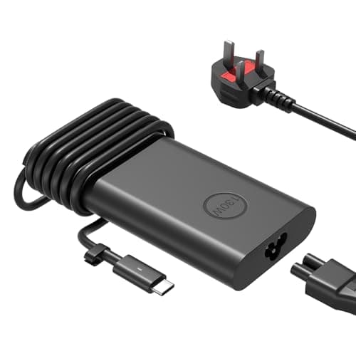 Image of 130W USB C Charger Fit For Dell XPS 15 16 17 9640 9575 9500 9510 9520 9530 9540 9700 9710 9720 9730 XPS 12 13 7390 9300 9305 9310 9315 Plus 9320 9340 9350 9360 9365 9370 9380 9390 9440 9250 Laptop