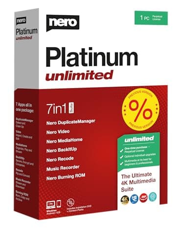 Image of Nero Platinum Unlimited – Multilingual in 24 languages – Version 2020