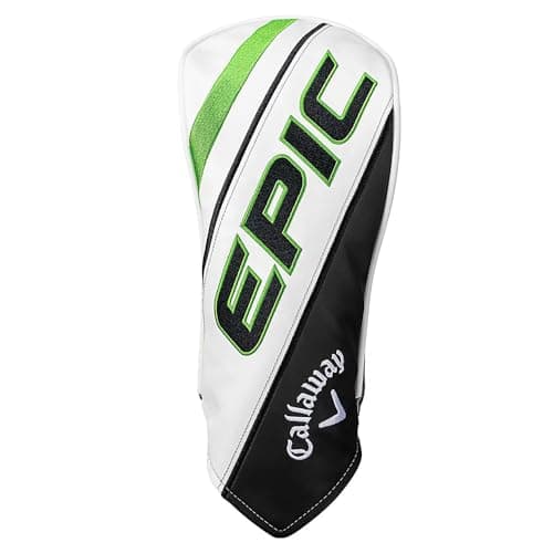 Image of Callaway New Golf Epic Speed Max White/Green/Black Driver Headcover