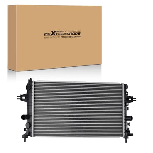 Image of maXpeedingrods Aluminum Engine Core Radiator MT Trans Radiator for Vauxhall Astra Astravan Zafira Opel Astra Classic Zafira 2004-2023 Car Cooling Radiator 1300266