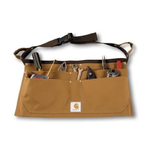 Image of Carhartt Men's Firm Duck Waist Apron, Brown, S-M