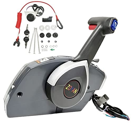 Image of Outboard Remote Control Shift for BRP Johnson Evinrude 5006180 Side Surface Mount Outboard Engine with Lifting Switch Boat Control Throttle