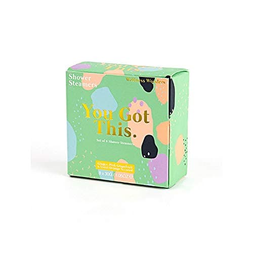 Image of You Got This Shower Steamers - Ginger, Grapefruit and Orange Scented Wellness Wonders - Pack of 8 Shower Bombs - Pampering Gift Idea