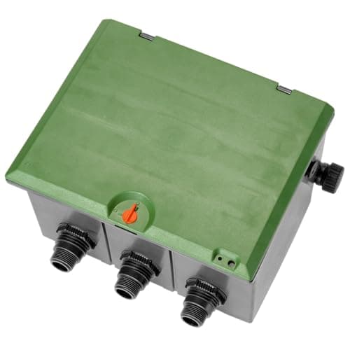Image of Gardena Valve Box V3: Below-ground installation box for irrigation valves, simple mounting and removal, with child safety equipment (1255-20)