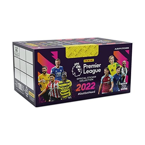 Image of Panini Premier League 2022 Sticker Collection (x100 Packs)