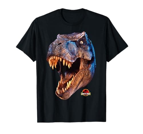 Image of Jurassic Park T-Rex Head Roar T-Shirt