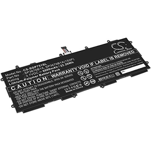 Image of CS-SGP751SL Battery 7000mAh compatible with [SAMSUNG] Galaxy Note 10.1 LTE, Galaxy Tab 2 10.1, Galaxy Tab GT-P7510, GT-7511, GT-N8000, GT-N8010, GT-N8013, GT-P5100, GT-P5110, GT-P5113, GT-P7510, SGH-