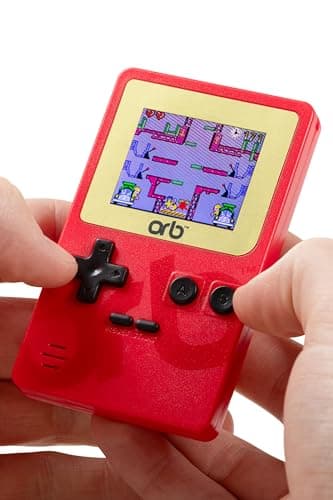 Image of Mini Retro Games Console, Special Edition, 150 In-Built Games, 8-Bit Retro Gaming Handheld Console, 1.8” Full Colour LCD Screen Pocket Console - ThumbsUp!