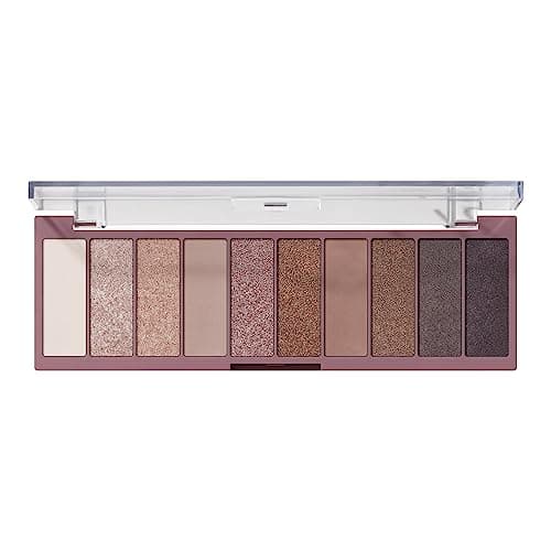 Image of e.l.f. Perfect 10 Eyeshadow Palette, Ten Ultra-pigmented Shimmer & Matte Shades, Vegan & Cruelty-free, Nude Rose Gold (Packaging May Vary)