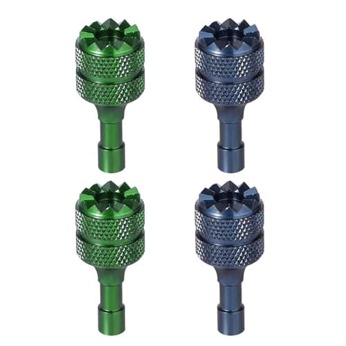 Image of 4pcs Drone Control Sticks, Detachable Drone Joysticks Controller Stick Thumb Replacement Accessories Compatible with DJI Mini 3 Pro Drone DJI RC (Blue, Green)