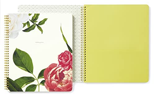 Image of Kate Spade Floral Large Spiral Notebook