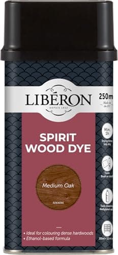 Image of Libéron Spirit Wood Dye Medium Oak 250ml