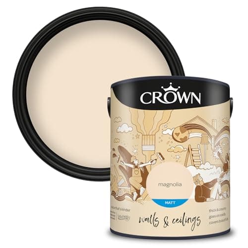 Image of Crown Retail Core Emulsion Matt Magnolia 5 L