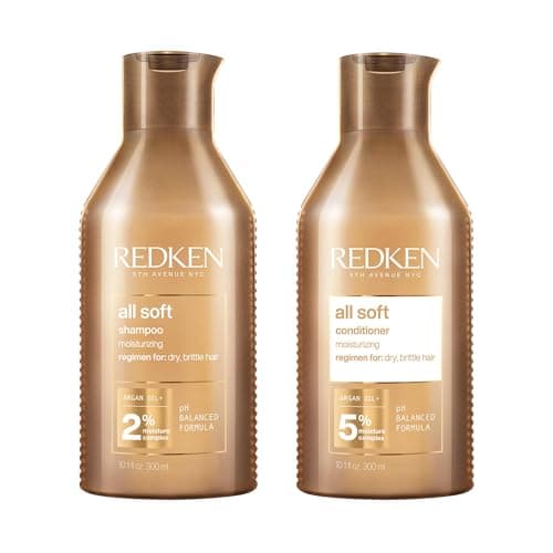 Image of Redken All Soft Shampoo 300ml & Conditioner 300ml Duo