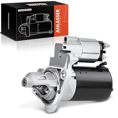 Image of Frankberg Starter Motor 0,9KW Compatible with M.i.n.i R50 R53 C.o.o.p.e.r One Works 1.4L 1.6L 2001-2006 M.i.n.i Cabriolet C.o.o.p.e.r One 1.6L 2004-2008 Replace# 12417570488