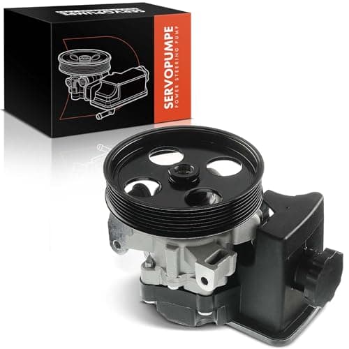 Image of Frankberg Power Steering Pump Compatible With C-Class CL203 C160-C230 1.8L 2002-2008 E-Class S211 E200 1.8L 2003-2009 CLK A209 CLK200 1.8L 2003-2010 Replace# 0034664301