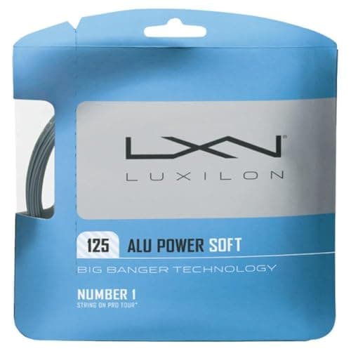 Image of Wilson Luxilon Alu Power Soft Tennis Racket String 1.25 mm, Silver
