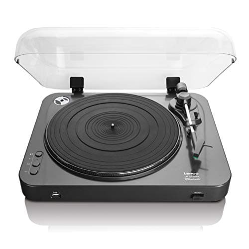 Image of Lenco LBT-120 | 35 &45 RPM Semi-Automatic Belt Drive USB Turntable for Vinyl with Bluetooth Transmission