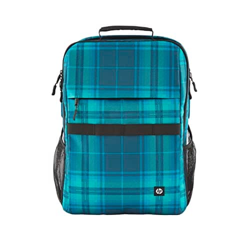 Image of HP Unisex Campus Backpack, Laptop Backpack, 15.6 Inch Laptop Compartment, Blue-turquoise, XL - 20L, Classic