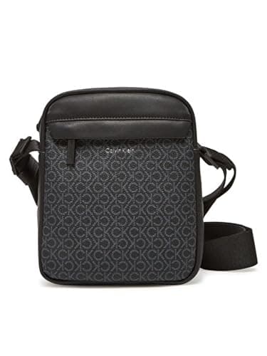 Image of Calvin Klein Men's CK MUST MONO REPORTER S LV04D3089G Crossover, Black (Black), One Size