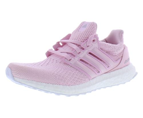 Image of adidas Womens Ultraboost DNA 5.0 Running Shoes, Clear Pink/Clear Pink/Cloud White, 8.5