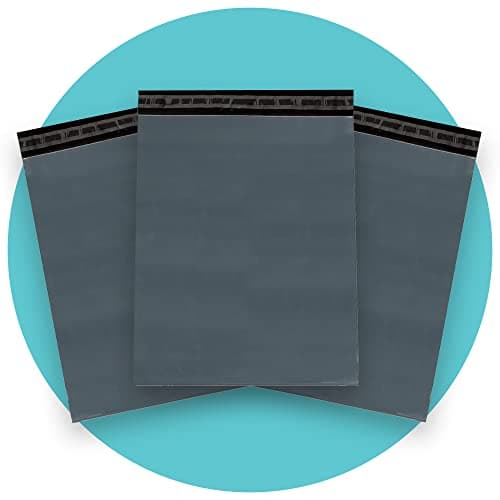 Image of Triplast 12 x 14-Inch Plastic Mailing Postal Bag - Grey (Pack of 500)