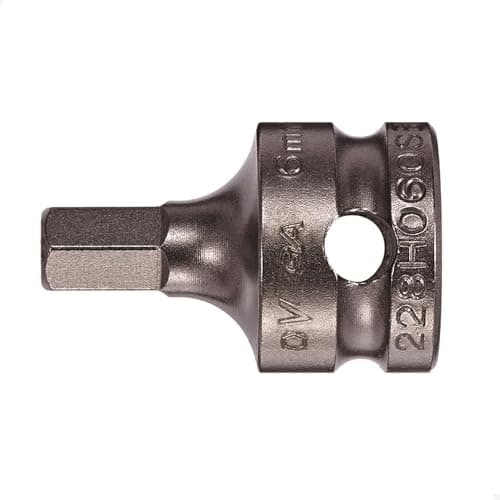 Image of VEGA Hex 3/16" Socket Bit. Professional Grade 3/8" Square Drive Allen Hex 3/16" Bit Socket. 228H1264SB