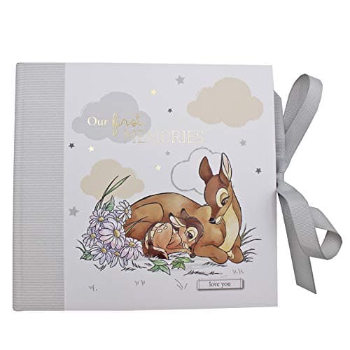 Image of Disney Magical Beginnings Photo Album 50 x 4' x 6' - Bambi First Memories, Gold
